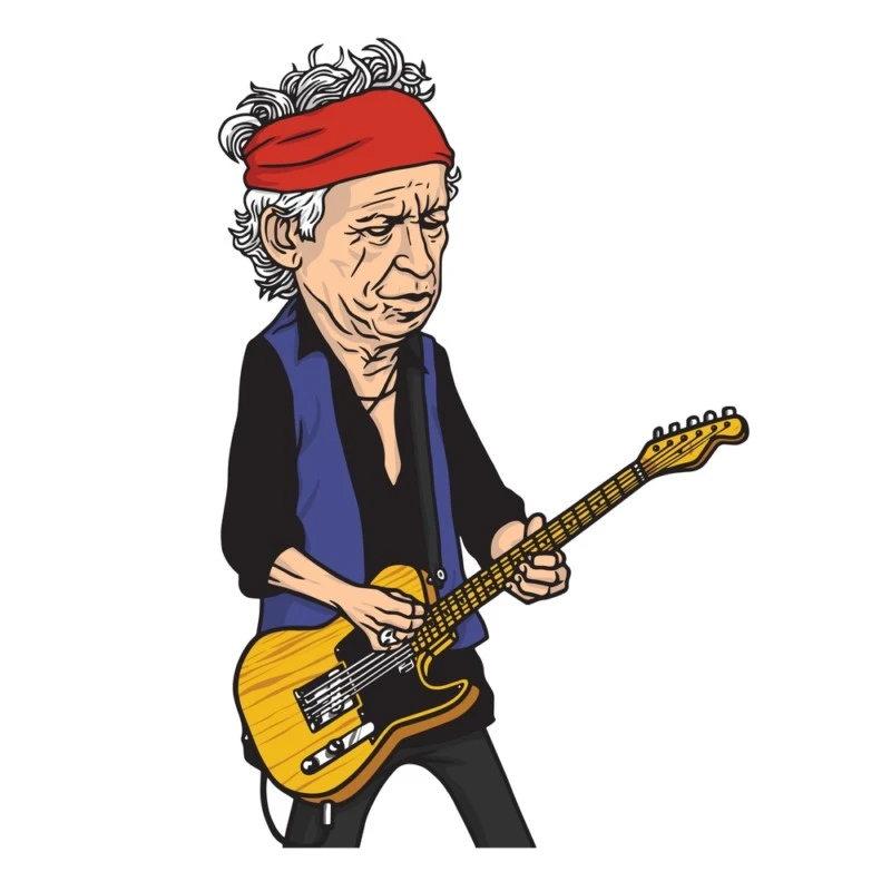 Keith Richards "MIster Rock & Roll"