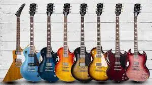 Guitarras Gibson de diferentes modelos