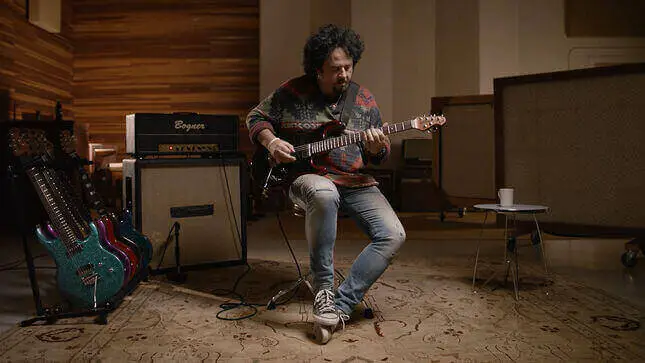 Steve Lukather en el estudio