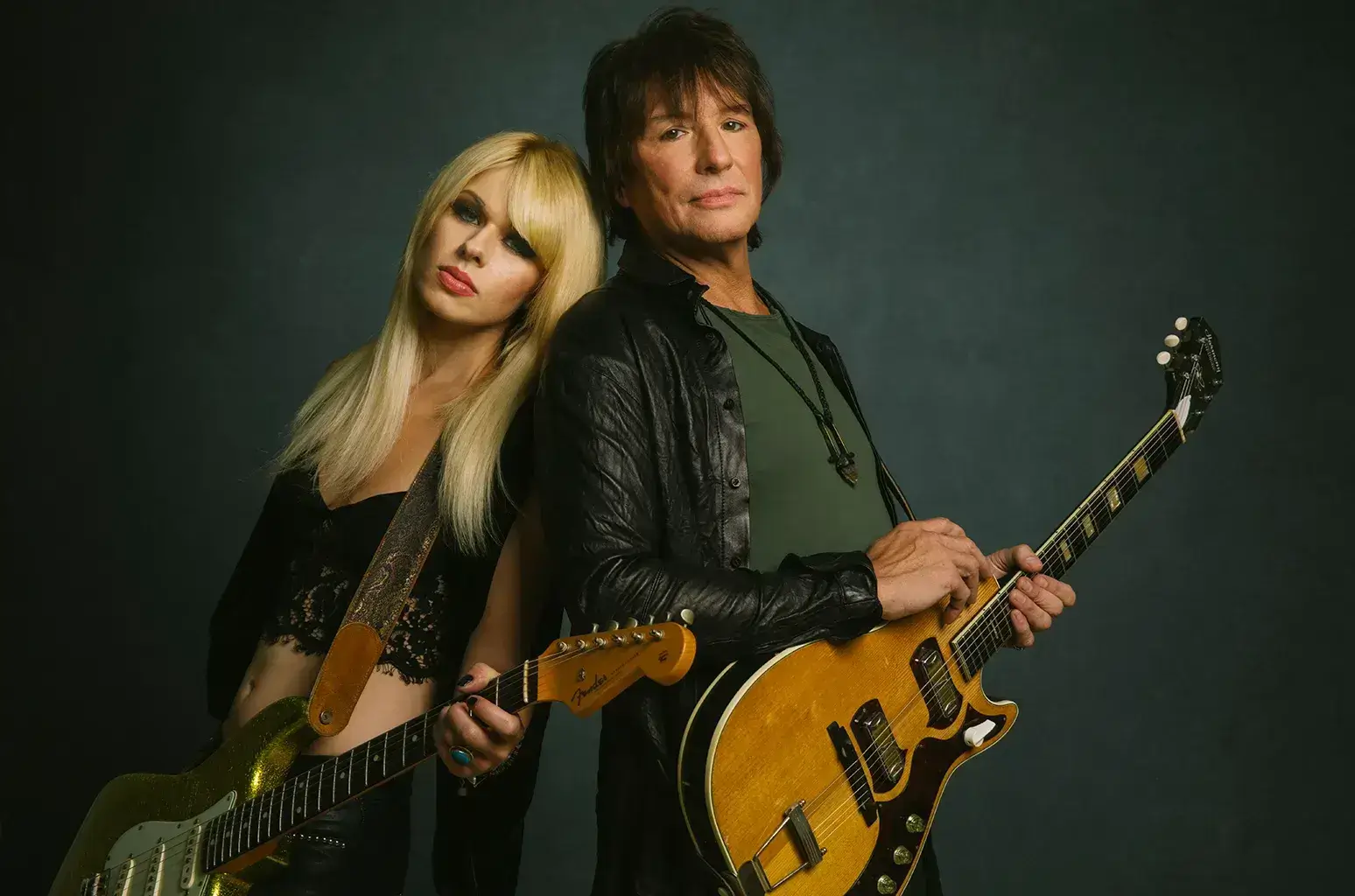 Richie Sambora con Orianthi